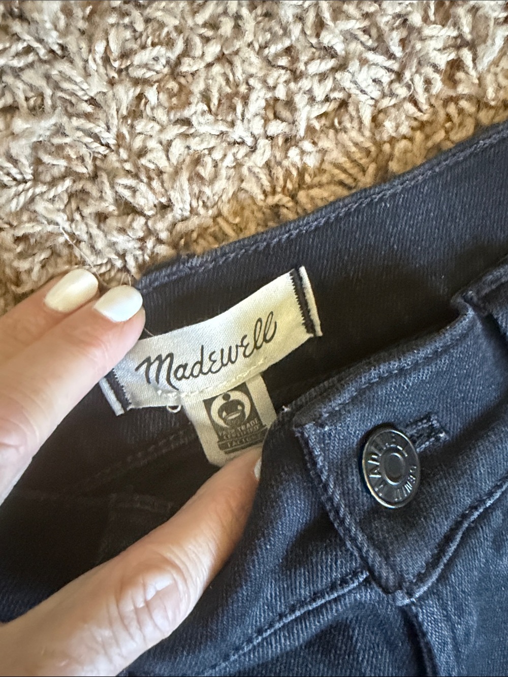 Madewell wide leg cropped jean - Picture 2 of 8